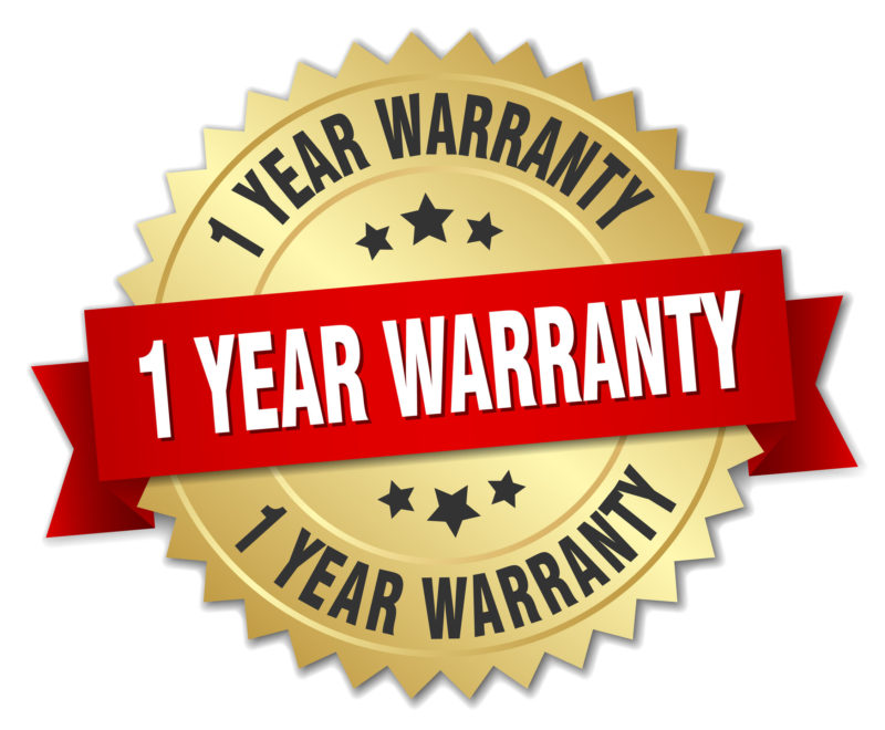 1-year-warranty-badge - Tapatio Auto and Truck Recycling