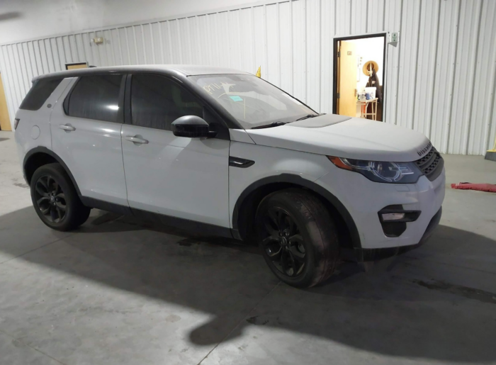 2018 Land Rover Discovery Sport