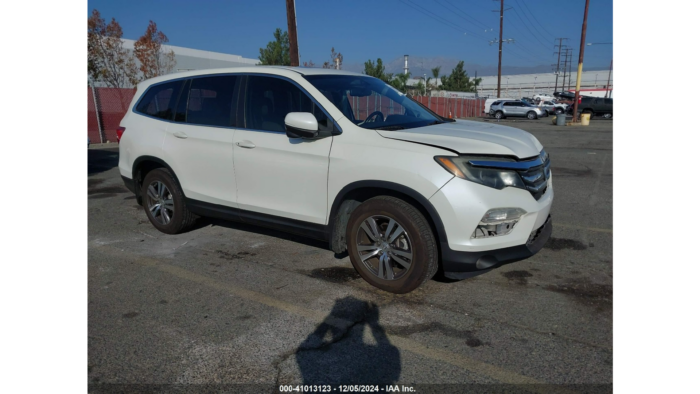 2016 Honda Pilot Ex - Image 2