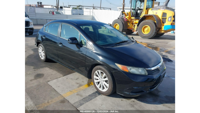 2012 Honda Civic Ex - Image 3